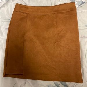 Blushmark suede skirt